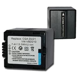 2 Battery Pack for Panasonic CGR-DU06 CGR-DU07 DU14