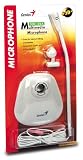  : Genius MIC-01A (White,desktop microphone) Allows for Internet conversation, voice presentation or recording anytime, anywhere.