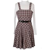 Bonnie Jean Boutique Kids Clothes GREY PLAID FALL Dress Girl 7-16