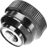 DimcoGray Knurled Knob Female 1/4-20x5/16 Black Color Phenolic 3/4x19/32x7/16 #2-116-320