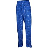 NFL Men's Detroit Lions Supreme Knit Pants (Midnight Blue, Medium)