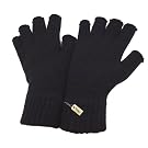 FLOSO® Ladies/Womens Winter Fingerless Gloves