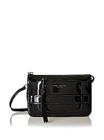 Marc Jacobs Bandolera Madison Patent Crossbody (Negro)
