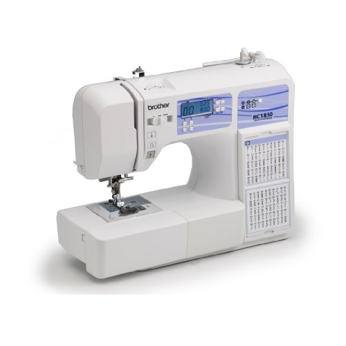 Brother-HC1850-Computerized-Sewing-and-Quilting-Machine-with-130-Built-in-Stitches-9-Presser-Feet-Sewing-Font-Wide-Table-and-Instructional-DVD