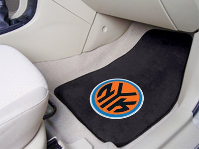 New York Knicks NBA Car Mats 2 Piece Front
