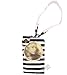 ANDY WARHOL/LOOP NYC Edie Sedgwick 'Factory Girl' iPod Case in Black & White Stripes with Applique