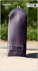 Namaste Eggplant Purple Mini Cozy Knitting Needle Crochet Hook Case