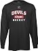 New Jersey Devils -Black- Center Ice RBK Practice Long Sleeve T-Shirt