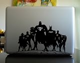 Apple Macbook Vinyl Decal Sticker - Superheroes Unite