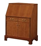 Jasper Cabinet 878-015 Jamestown Computer Secretary Desk Finish: Timber
