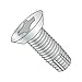 6-32 x 1/2" Type F Thread Cutting Screws/Phillips/Flat Undercut Head/Steel/Zinc (Carton: 10,000 pcs)
