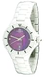 Oniss #ON8011-L76 Women's Ligaro Collection White Ceramic Watch