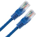 RiteAV – Cat5e Network Ethernet Cable – Blue – 150 ft.
