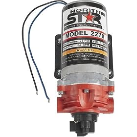 NorthStar 12 Volt On-Demand Diaphragm Pump - 2.2 GPM @ 70 PSI by NorthStar