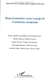 Douze économistes contre le projet de constitution européenne