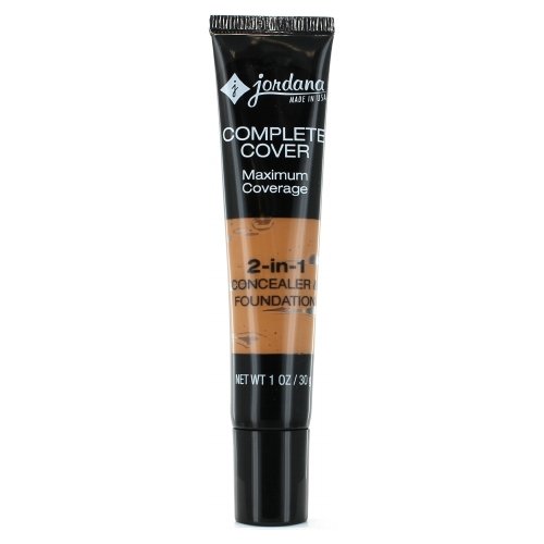 JORDANA Complete Cover 2-in-1 Concealer & Foundation - Toffee