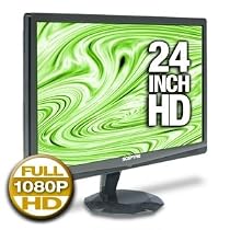 Sceptre 1080p 24" HDTV and PC Monitor - Black (X240BV-FHD)