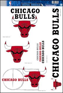 Chicago Bulls Decals (Window Clings)