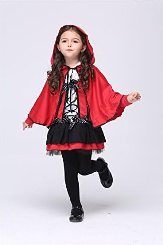 YiCos Girl Princess Dresses Children Cosplay Costume Kid's Party Dress Size M(42-46in)