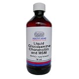 Healthy Aging Nutraceuticals Liquid Glucosamine Chondroitin And Msm  16 Ounces.