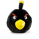Angry Birds Plush 8-Inch Black Bird with Sound