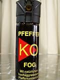 Pfefferspray, Verteidigungsspray mit Beh�rdenkappe KO Fog mit Spr�hnebel, 50 ml Bild