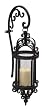 25" Elegant Victorian-Inspired Black Wall Mounted Candle Lantern