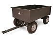 Precision Products 17-Cubic Foot Front-Wheel Steering Trailer Cart #LC1900GY