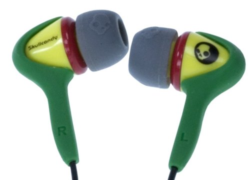 Childrens Toyshop  Electronics : Skullcandy Smokin Buds Rasta Earphones