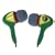 Smokin Buds Rasta Earphones