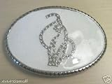 Baby Phat - NEW Trendy "BABY PHAT" Rhinestone Belt Buckle White