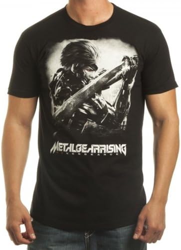 Metal Gear Rising Men's T-shirt, Black (L)