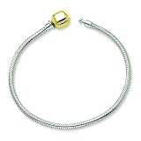 Sterling Silver Snake Chain Bracelet 7