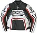 ARLEN NESS LJ-5083-AN Lederjacke, schwarz/rot/weiss, Gr.54