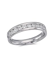 Birthstone Company 14K White Gold Diamond Diamond Band Ring
