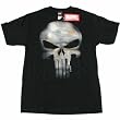 MARVEL PUNISHER NO SWEAT SKULL T SHIRT