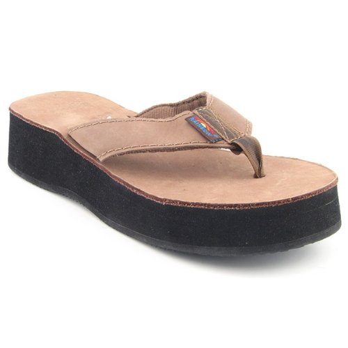 womens thick strap rainbow sandals