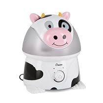Crane Adorable 1 Gallon Cool Mist Humidifier, Cow Shape