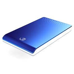 Seagate FreeAgent Go externe Festplatte ST903203FBD2E1-RK 320 GB HDD, 6,4 cm (2,5 Zoll), USB 2.0, blau