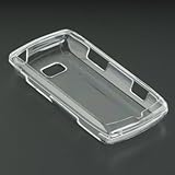 Premium-grade hard crystal design snap-on case for LG Ally VS740 - Clear