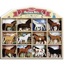 Melissa & Doug Pasture Pals - 12 Horses