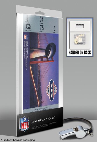 Super Bowl XIX (19) Mini-Mega Ticket