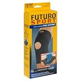 Futuro Sport Moisture ControlKnee Support, Small (13 to 15-Inch) (Pack of 2)