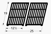 Cast Iron Cooking Grid for Brinkmann, Charbroil and Charmglow Grills