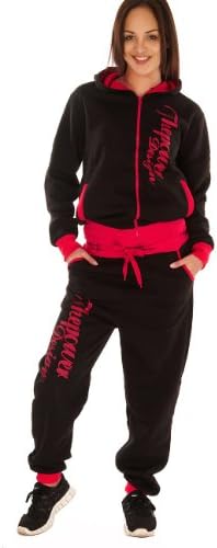 Balingi Tracksuit BA10330, Größe:XXL;Farbe:Schwarz/Rot