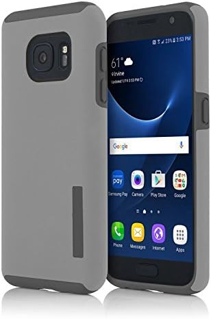 Samsung Galaxy S7 Case, Bumper Defender Hard Dual Layer Thin Armor Soft TPU Interior Silicone Heavy Duty Solid PC Back Shock Absorbing Skid Proof Scratch Resistant Hybrid Slim Cover [SKU003313]