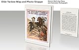 Historic Framed Theater Poster TITLE: A play of the golden west An Arizona cowboy in Big Tent Theatre