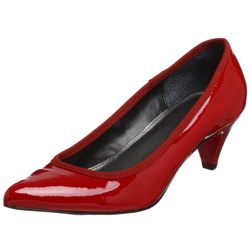 Diego di Lucca Women's Crystal Pump,Red,6 M