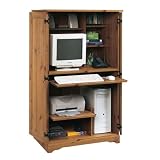 Computer Armoire Opened