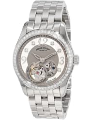 Armand Nicolet Womens 9653D-GN-M9150 LL9 Limited Edition Stainless Steel Classic Automatic With Diamonds Watch